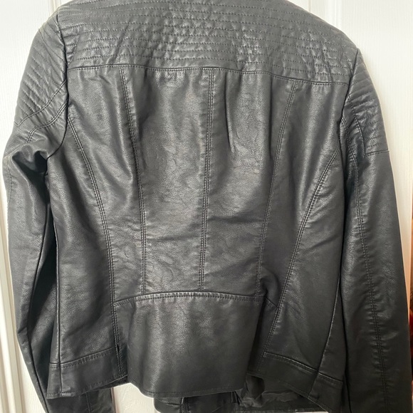 Faux leather jacket size 38 (M) - Picture 2 of 3